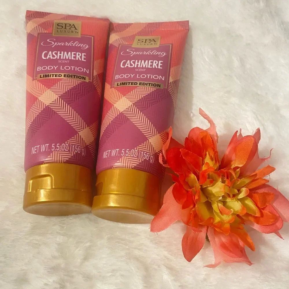 🎁Sparkling Cashmere Body Lotion - Pink and Gold